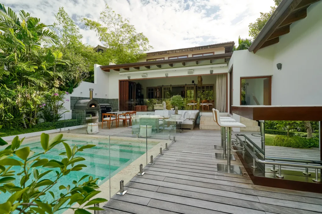 Terrace at a Bahía Chavón villa — Casa de Campo® Resort, Dominican Republic