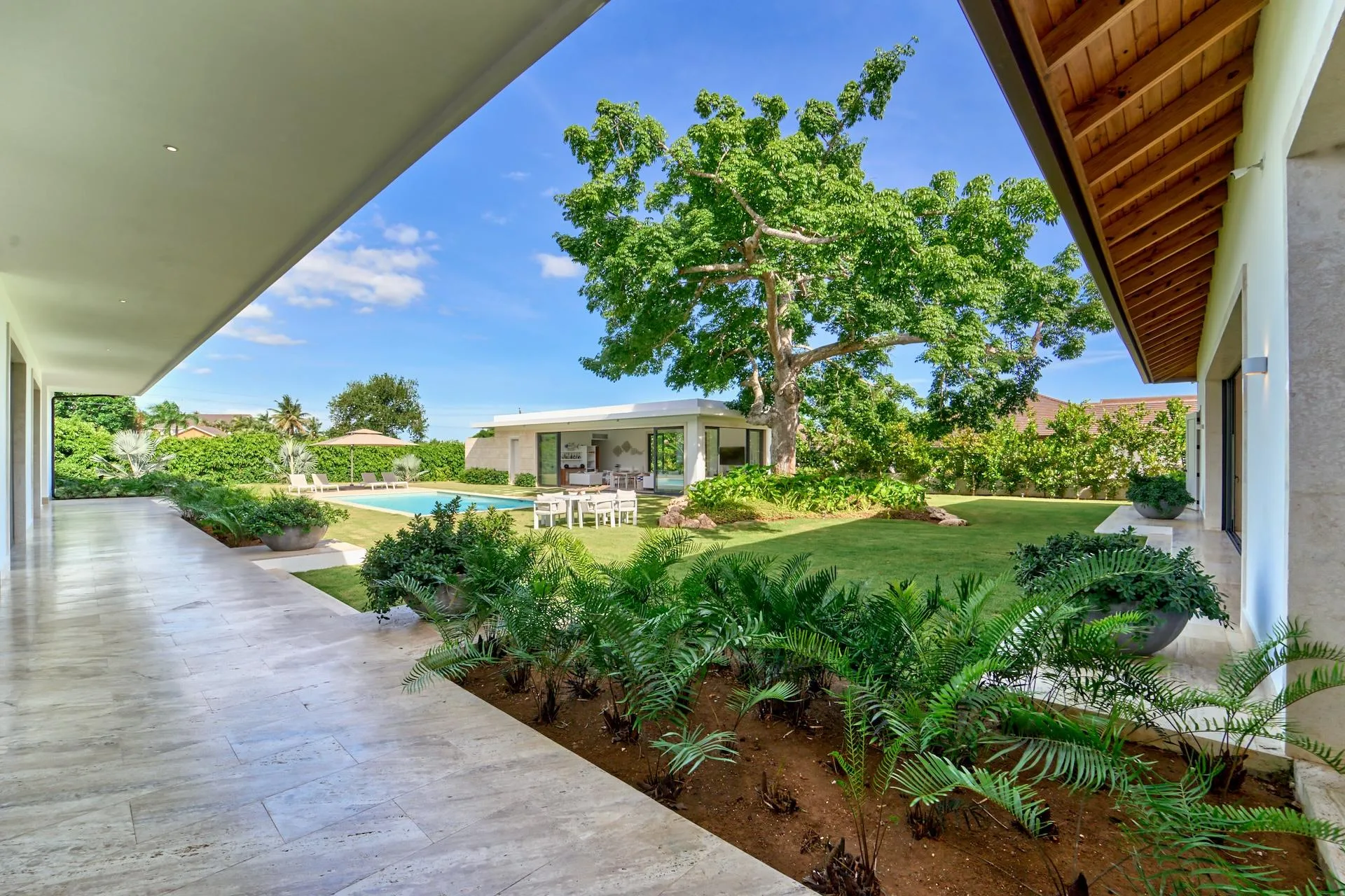 Garden at a villa in Barranca, near El Molino — Casa de Campo®