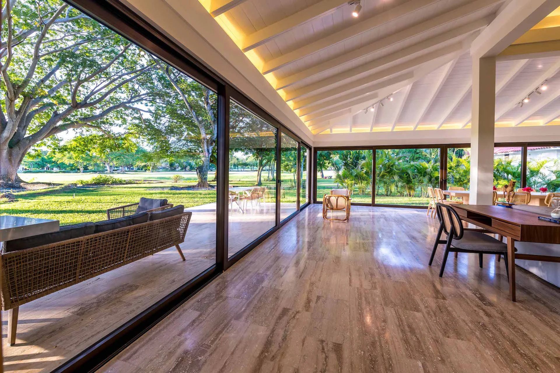 Living room at Golf Villa 237, a CPH villa — Casa de Campo® Resort, Dominican Republic