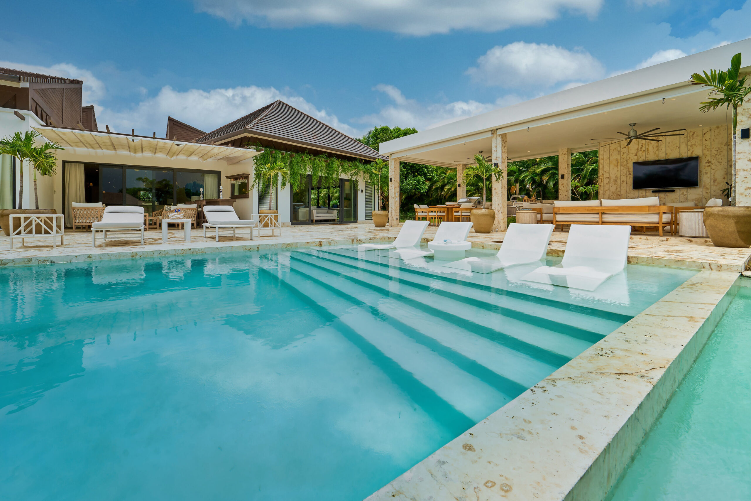 Pool at a Las Cañas II villa — Casa de Campo® Resort, Dominican Republic