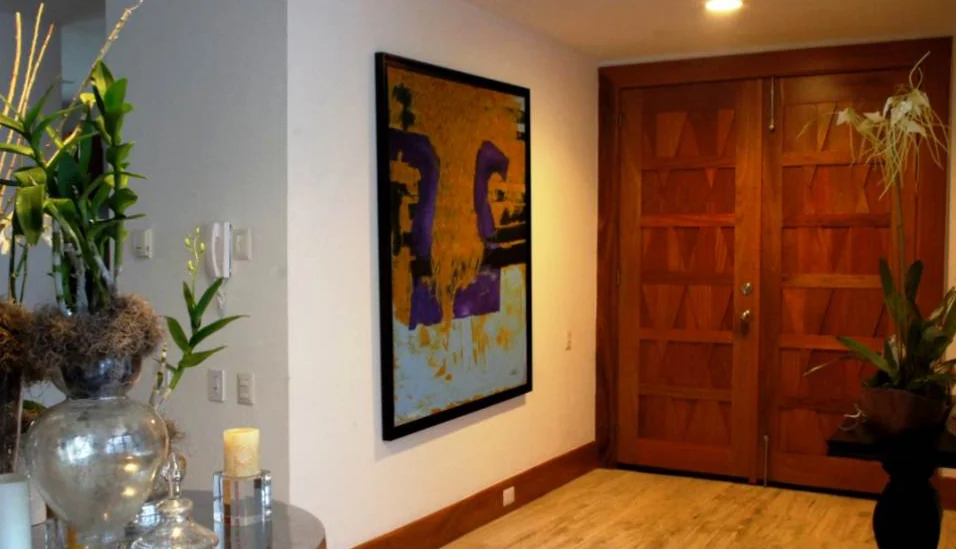 Entry with double wooden front doors, Los Altos I Penthouse, Los Altos, Casa de Campo®